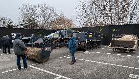 Exhibition of demining equipment in Kyiv