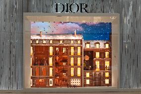 DIOR Christmas Window