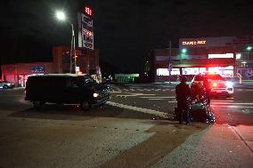 Person Struck By Van While Crossing On Metropolitan Avenue And Trotting Course Lane In Queens New York