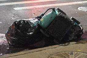 Person Struck By Van While Crossing On Metropolitan Avenue And Trotting Course Lane In Queens New York