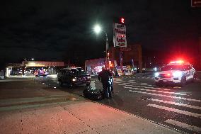 Person Struck By Van While Crossing On Metropolitan Avenue And Trotting Course Lane In Queens New York