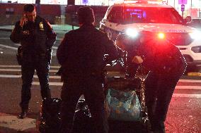 Person Struck By Van While Crossing On Metropolitan Avenue And Trotting Course Lane In Queens New York