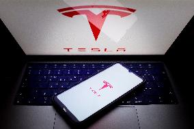 Tesla Photo Illustration