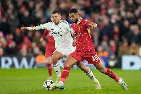 Liverpool FC v Real Madrid C.F. - UEFA Champions League 2024/25 League Phase MD5