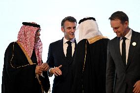 President Macron At Saudi French Investment Forum - Riyadh