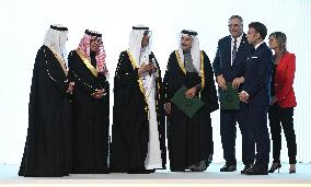 President Macron At Saudi French Investment Forum - Riyadh