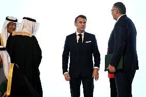 President Macron At Saudi French Investment Forum - Riyadh