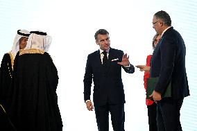 President Macron At Saudi French Investment Forum - Riyadh