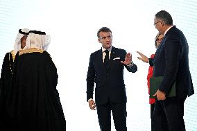 President Macron At Saudi French Investment Forum - Riyadh