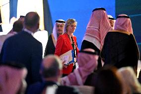 President Macron At Saudi French Investment Forum - Riyadh