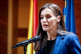 Queen Letizia At A Day Of Disability Event - Madrid