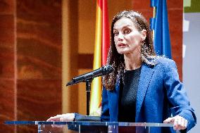 Queen Letizia At A Day Of Disability Event - Madrid