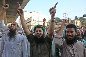 Islami Andolan Party Demonstration - Banglades