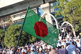 Islami Andolan Party Demonstration - Banglades