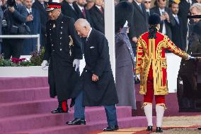 Royals Welcome Emir Of Qatar - London