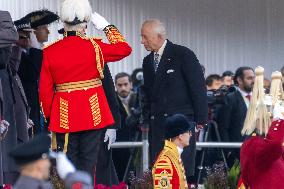 Royals Welcome Emir Of Qatar - London