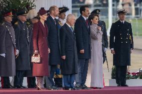 Royals Welcome Emir Of Qatar - London