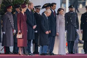 Royals Welcome Emir Of Qatar - London