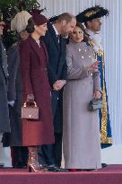 Royals Welcome Emir Of Qatar - London