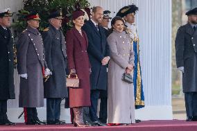 Royals Welcome Emir Of Qatar - London