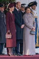 Royals Welcome Emir Of Qatar - London