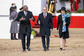 Royals Welcome Emir Of Qatar - London