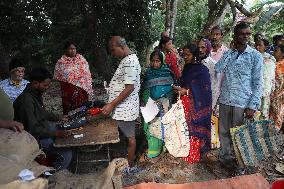 “Duare Ration” Camp On The Outskirts Of Kolkata, India - 03 Dec 2024