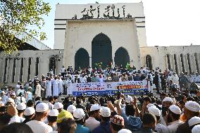 Dhaka Protest Against Attack On Bangladesh Assistant High Commission In India.