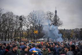 Taxi Drivers Protest - Paris