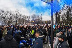 Taxi Drivers Protest - Paris