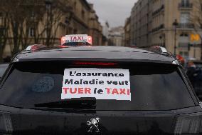 Taxi Drivers Protest - Paris