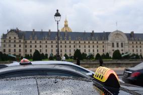 Taxi Drivers Protest - Paris