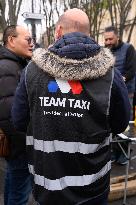 Taxi Drivers Protest - Paris