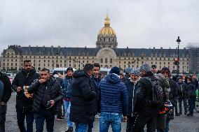 Taxi Drivers Protest - Paris