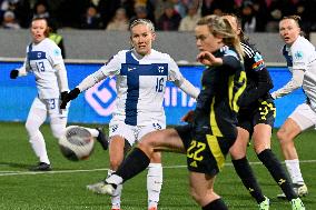 Football - UEFA Women's EURO 2025 - Women's European Qualifiers match Finland vs Scotland