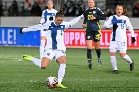 Football - UEFA Women's EURO 2025 - Women's European Qualifiers match Finland vs Scotland