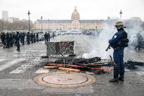 Taxi Drivers Protest - Paris