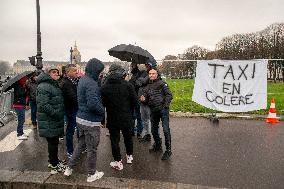 Taxi Drivers Protest - Paris