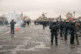 Taxi Drivers Protest - Paris