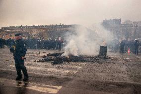 Taxi Drivers Protest - Paris