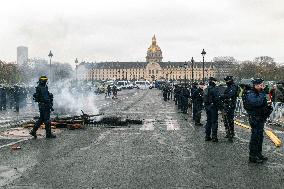 Taxi Drivers Protest - Paris