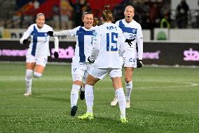 Football - UEFA Women's EURO 2025 - Women's European Qualifiers match Finland vs Scotland