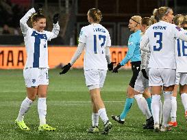 Football - UEFA Women's EURO 2025 - Women's European Qualifiers match Finland vs Scotland