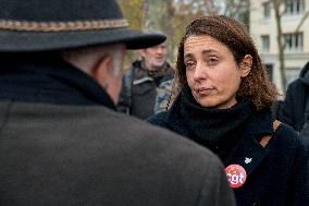 Demonstration For The Pension - Paris