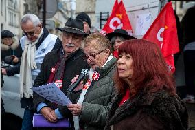 Demonstration For The Pension - Paris