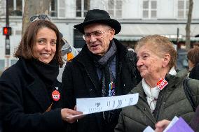 Demonstration For The Pension - Paris