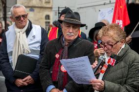 Demonstration For The Pension - Paris