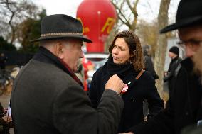 Demonstration For The Pension - Paris