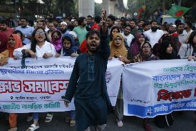 Protest Against Attack On Bangladesh Assistant High Commission In India