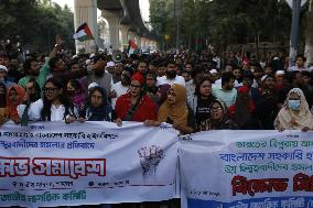 Protest Against Attack On Bangladesh Assistant High Commission In India